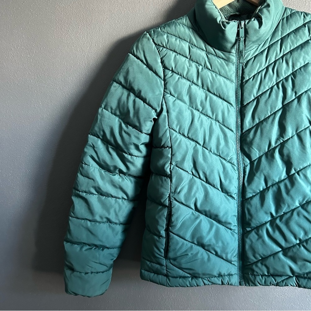 Gap Green Puffer Winter Jacket - image 2